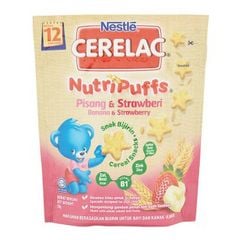 Bánh ăn dặm dinh dưỡng Nestle Cerelac vị dâu chuối 50g