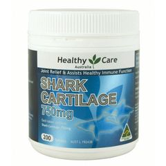 Sụn vi cá mập Healthy Care Shark Cartilage 750mg 200 viên