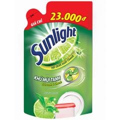 Nước rửa chén Sunlight trà xanh túi 750g