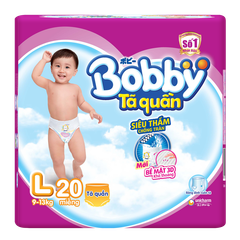 Bỉm quần Bobby L20 (9-13kg)