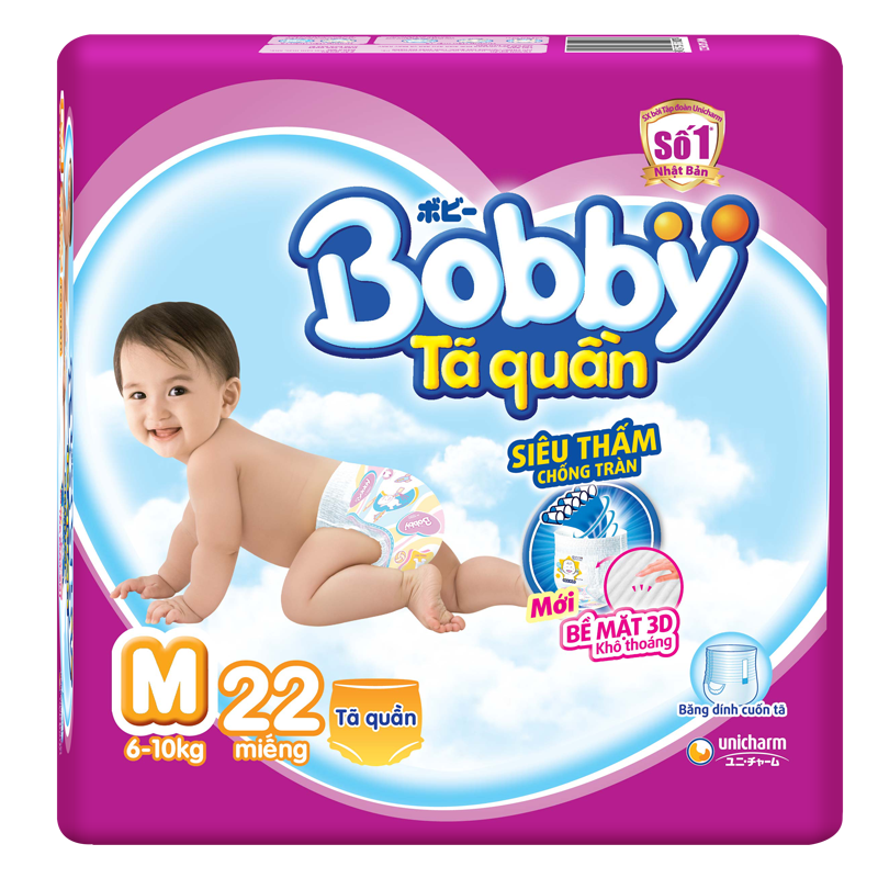 Bỉm quần Bobby M22