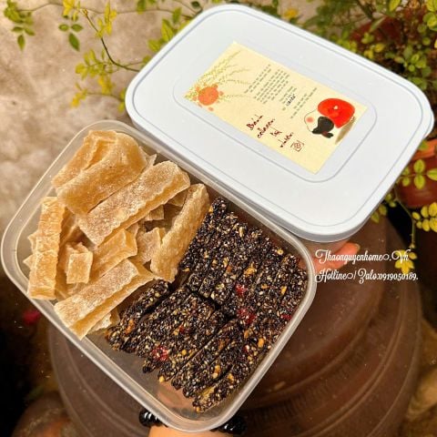  Bánh collagen rong biển mix agiao 