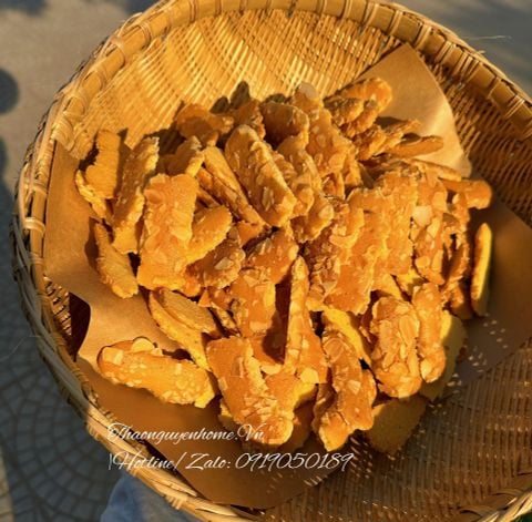  Bánh hạnh nhân trứng gà ta hộp 500gr 