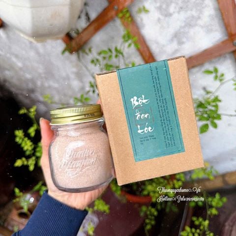  Bột đen tóc hà thủ ô chế hũ 100gram 
