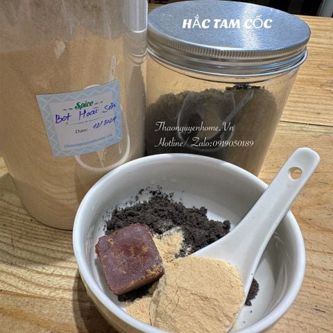  Bột hắc tam cốc cửu sái hũ 500gram 