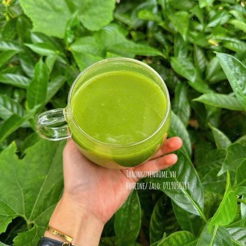  Bột đậu xanh rau má cốt dừa sen Huế 