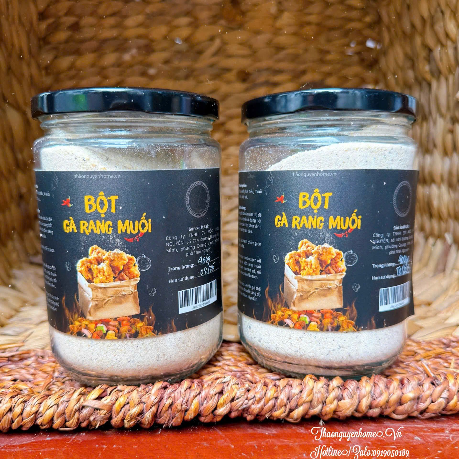 Bột rang muối (gia vị gà, vịt, sụn, bề bề... rang muối)