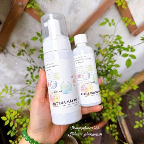  Bọt rửa mặt lá tía tô combo 250ml 