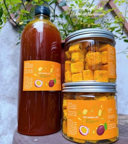  Chanh leo sấy lạnh ( Passion Fruit Tea) 