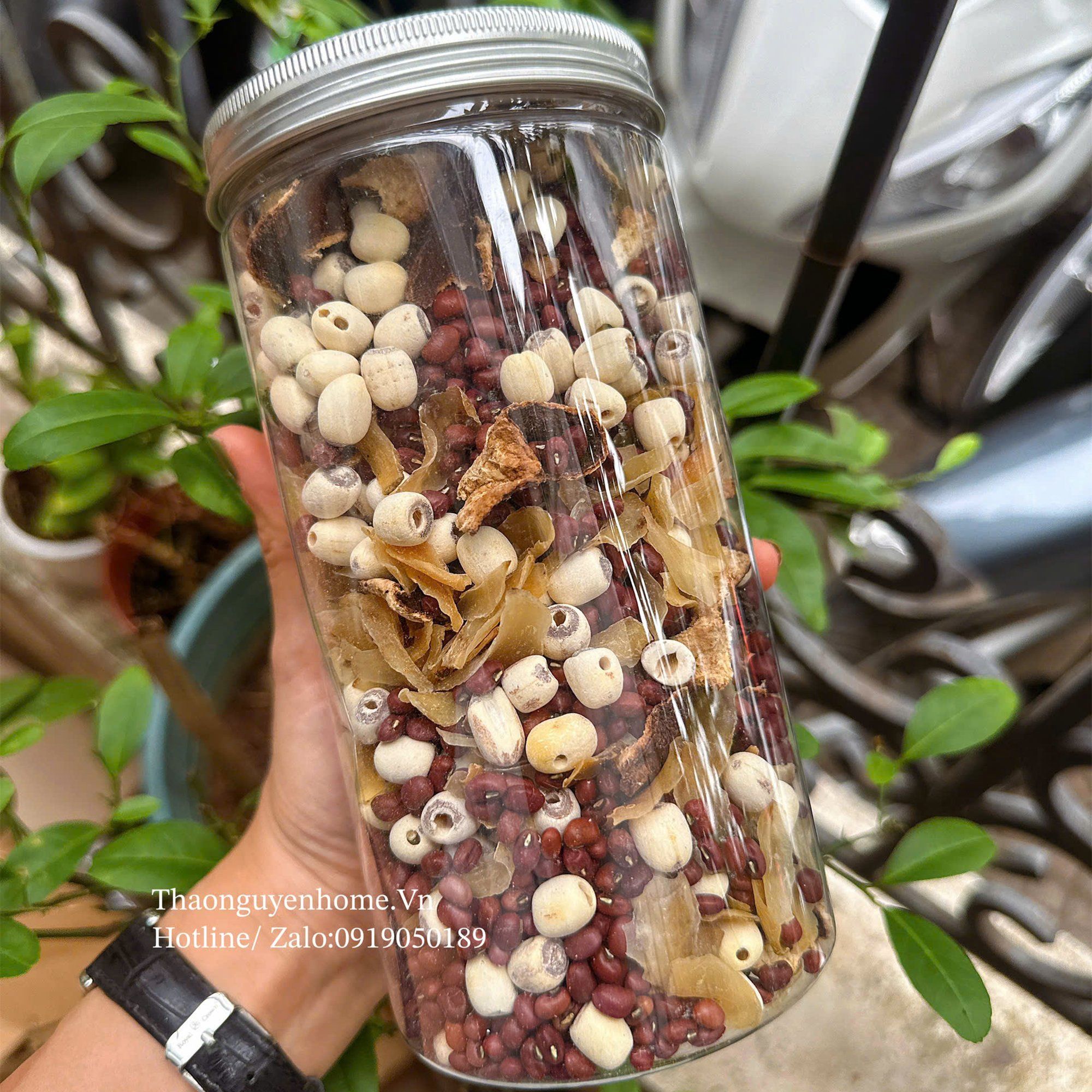 Chè đậu đỏ Hồng Kông hũ 550gram