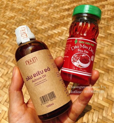  Dầu màu điều ép lạnh cô đặc Noom 100ml 