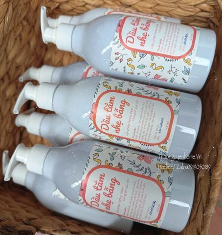  Sữa tắm hồng phấn cho bé 500ml 