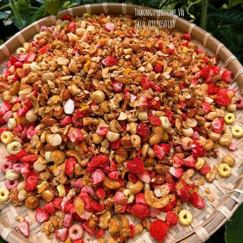  Granola phiên bản mới ( Ngũ cốc trái cây hữu cơ ) 