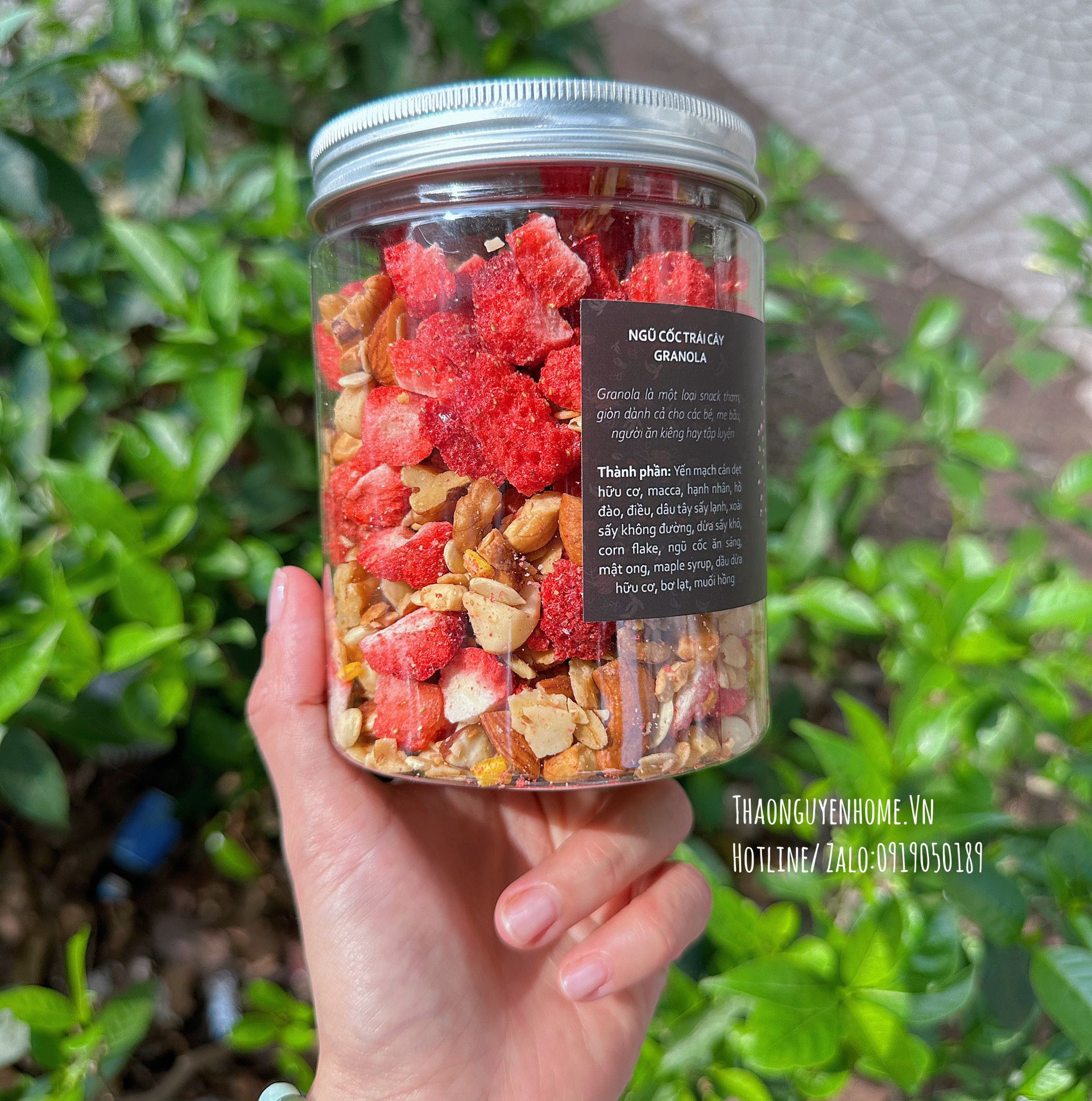 Granola phiên bản mới ( Ngũ cốc trái cây hữu cơ )