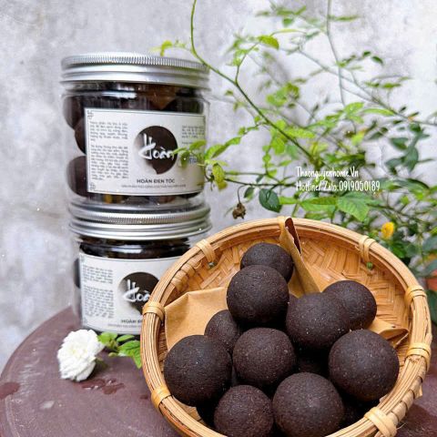  Viên hoàn đen tóc hũ 20 viên  ( Fallopia multiflora) 