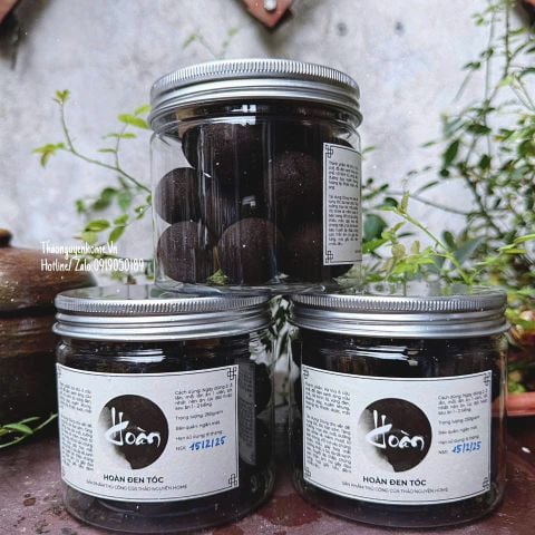  Viên hoàn đen tóc hũ 20 viên  ( Fallopia multiflora) 