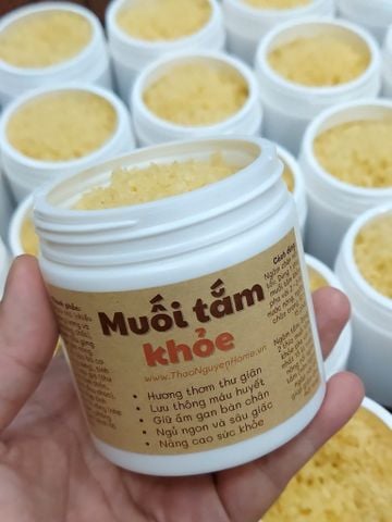 Muối tắm khoẻ hũ 200gr 