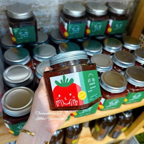  Mứt dâu phèn mật hũ 450gram 