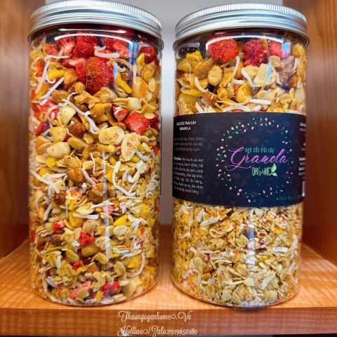  Granola phiên bản mới ( Ngũ cốc trái cây hữu cơ ) 