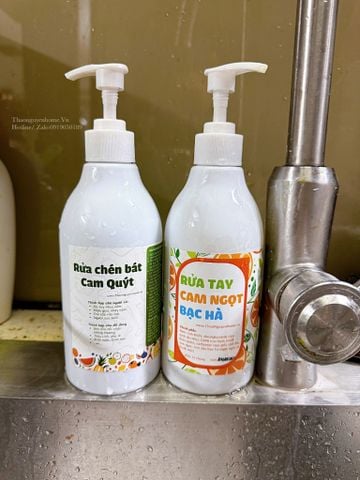  Nước rửa chén bát cam quýt Thảo Nguyên Home chai 500ml 