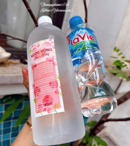  Nước uống thơm cơ thể hoa hồng tươi 
