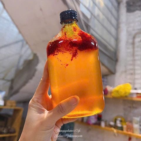 Saffron ngâm mật ong rừng 
