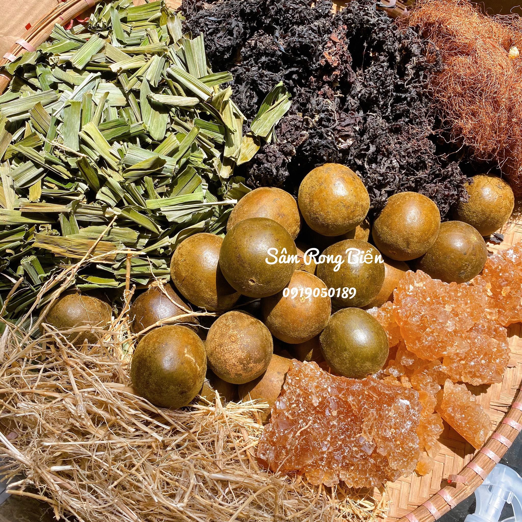 Trà Sâm Rong Biển kèm phèn mật