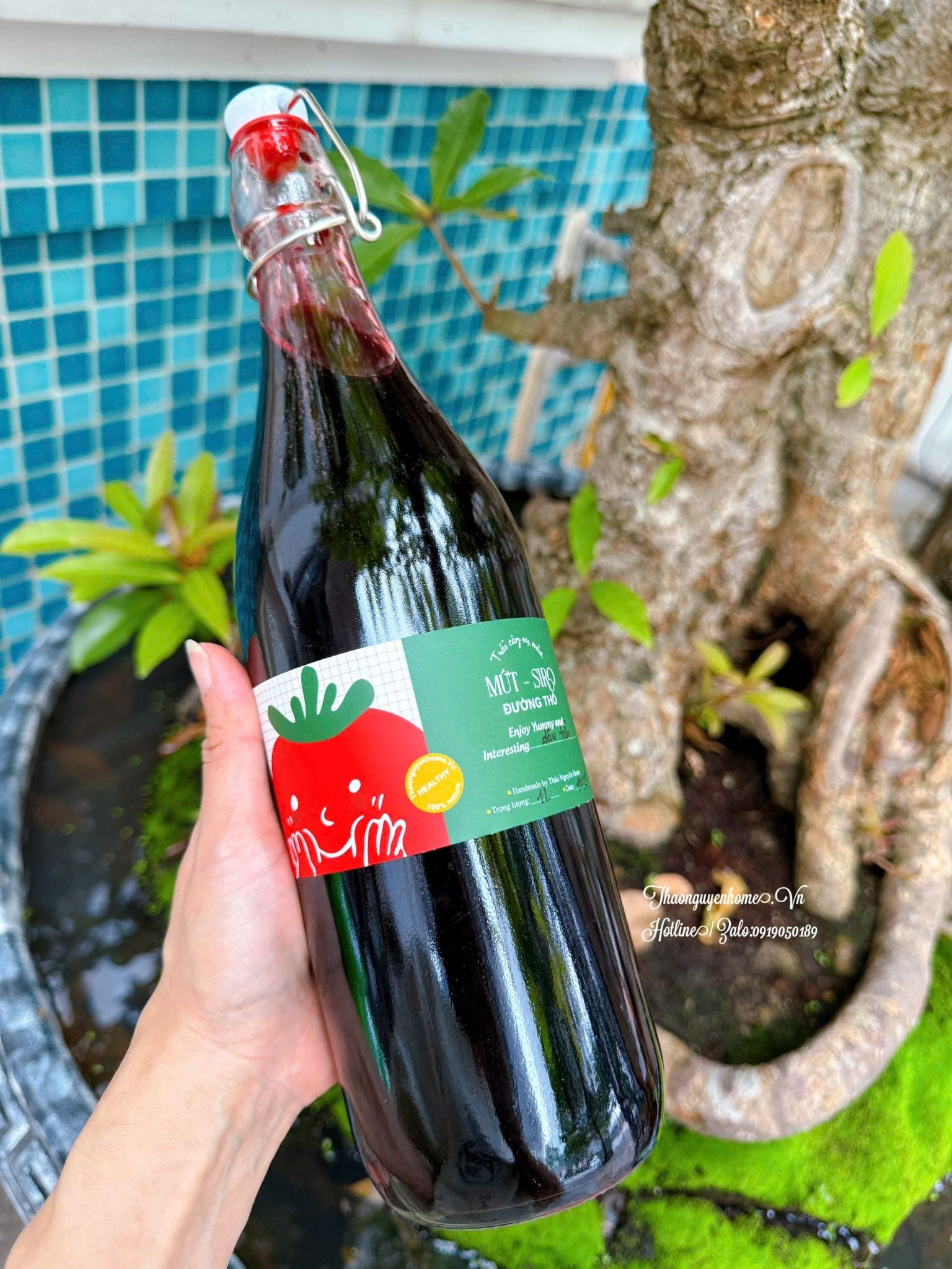 Siro dâu tằm đường phèn kết tinh