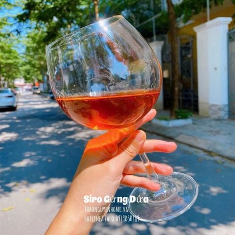  Siro dứa gừng sẻ 1 lít 