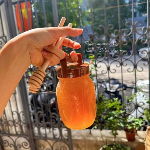  Thìa gỗ lấy mật ong chuyên dụng 