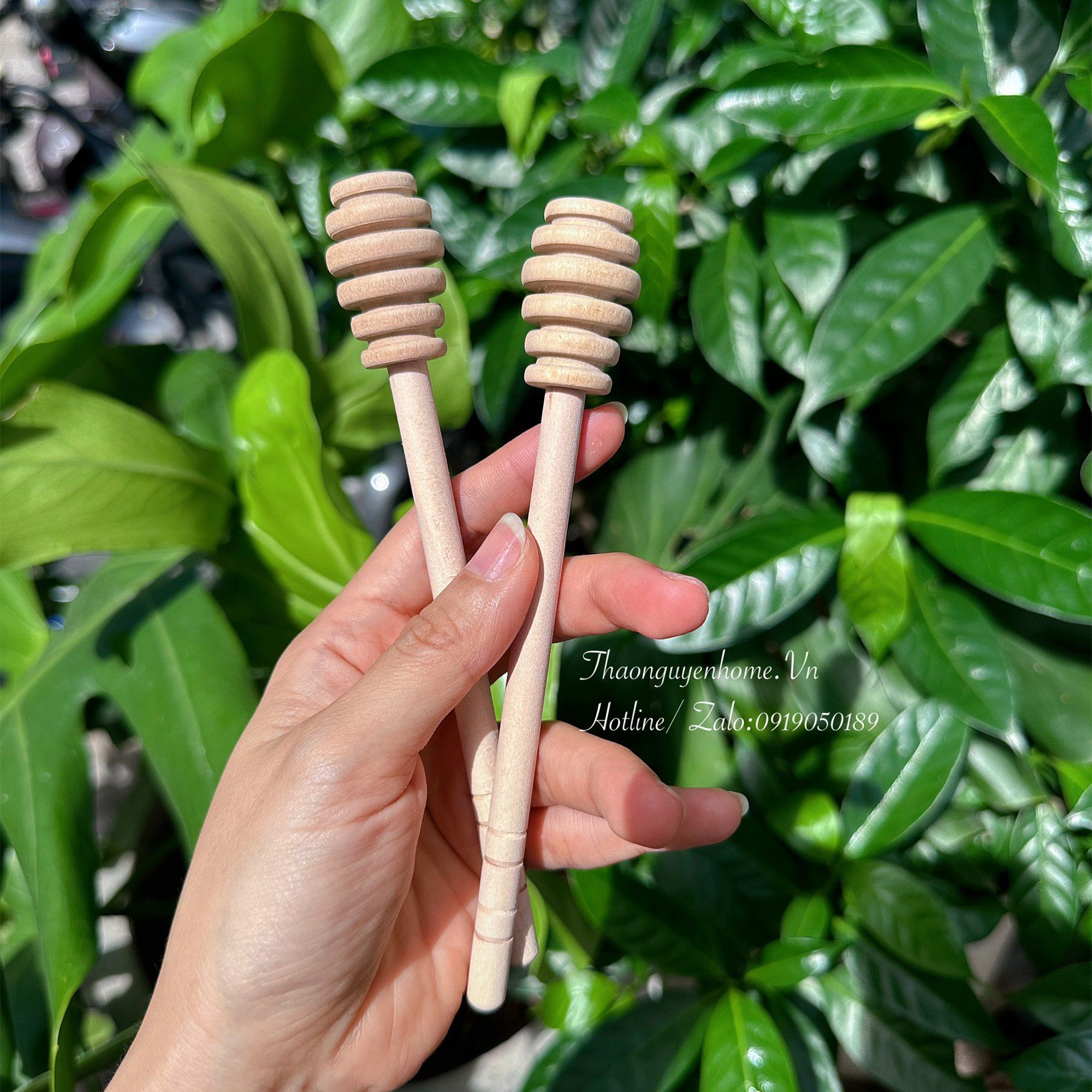 Thìa gỗ lấy mật ong chuyên dụng