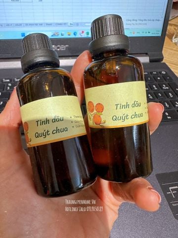  Tinh dầu quýt chín Việt Nam 