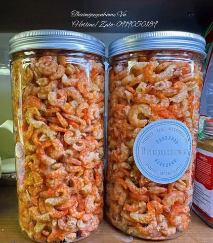  Tôm nõn biển ăn liền hũ 500gr 