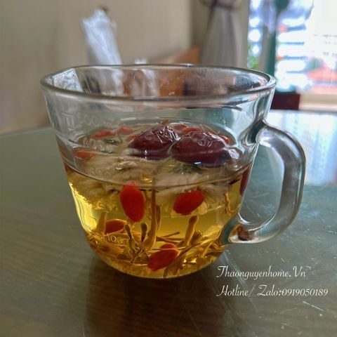  Trà giảm mụn mát gan 