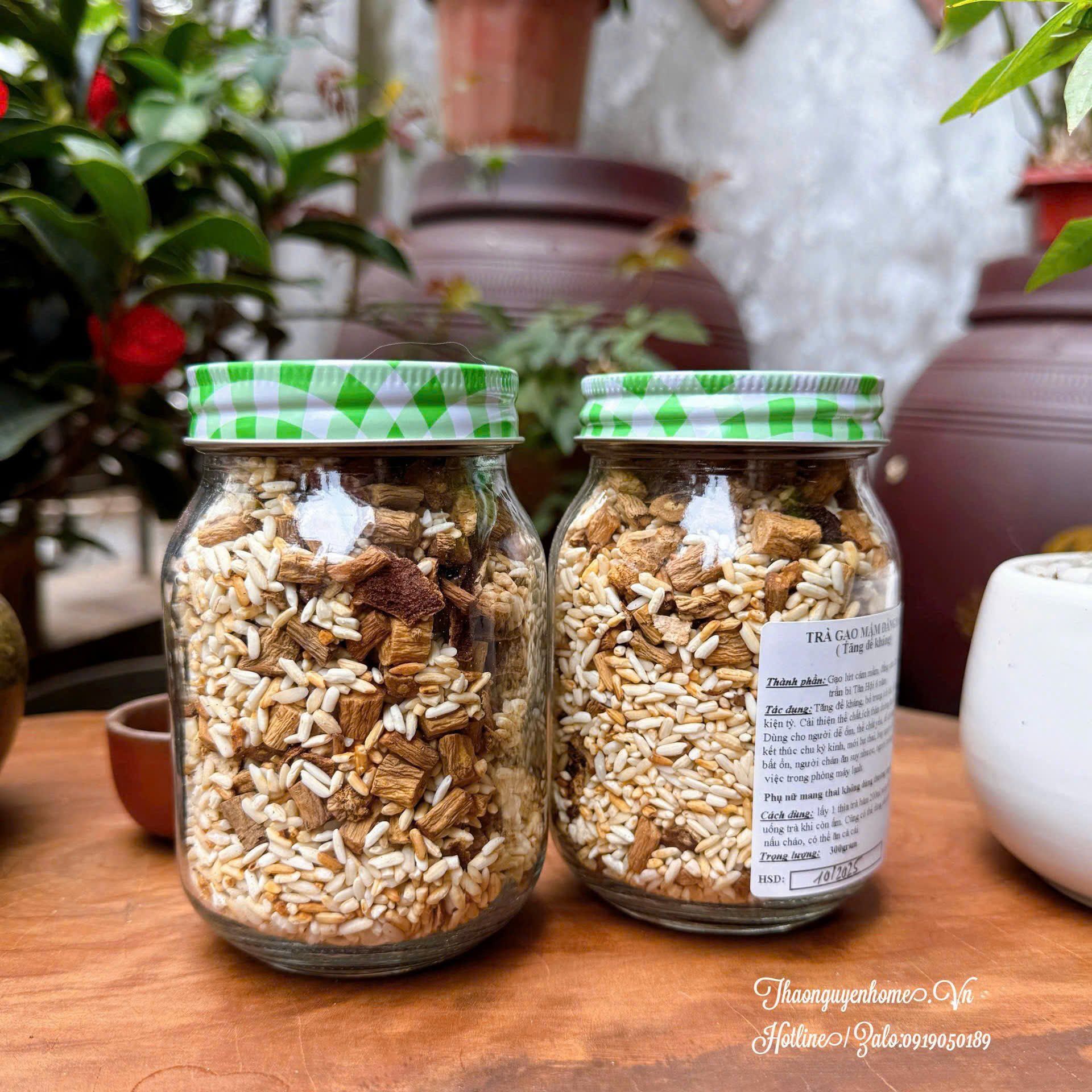 Trà tăng đề kháng ( gạo mầm đẳng sâm)