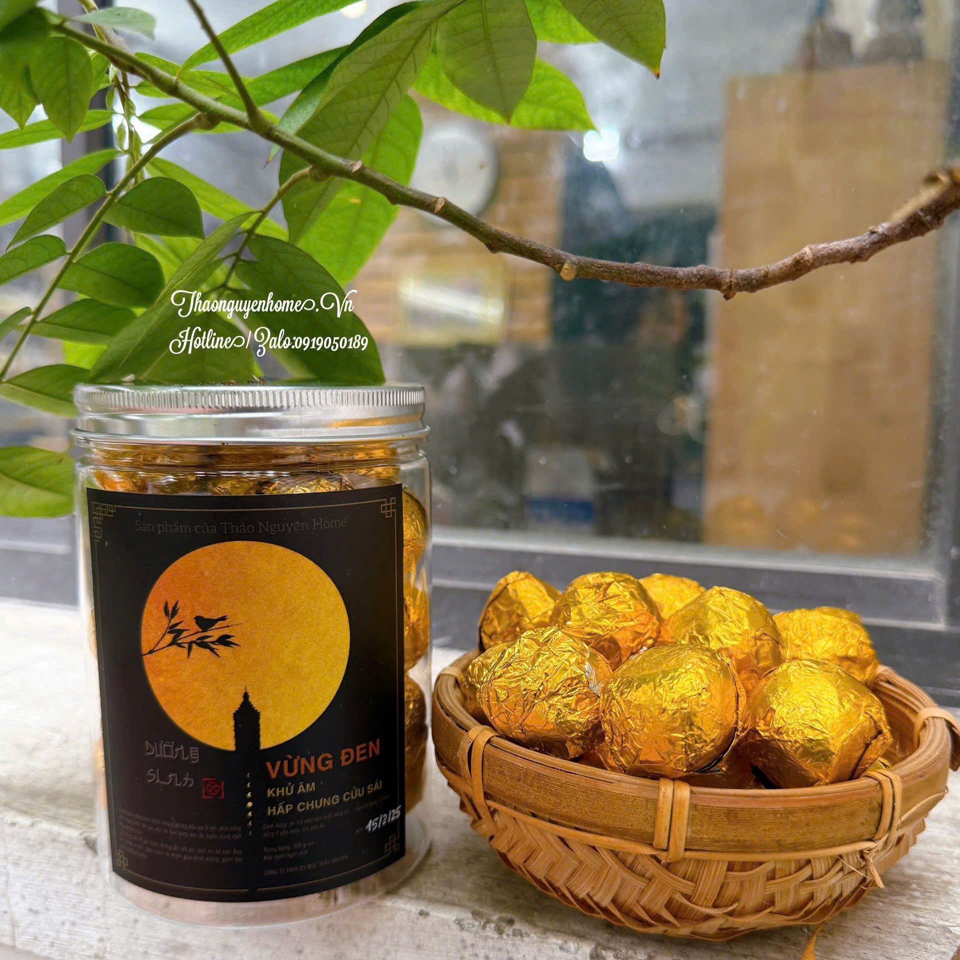 Viên vừng đen khử âm hũ 300grgram