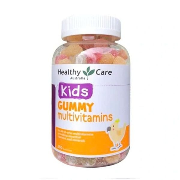 Vitamin tổng hợp Gummy Multivitamin Healthy care bổ sung dinh dưỡng toàn diện cho bé