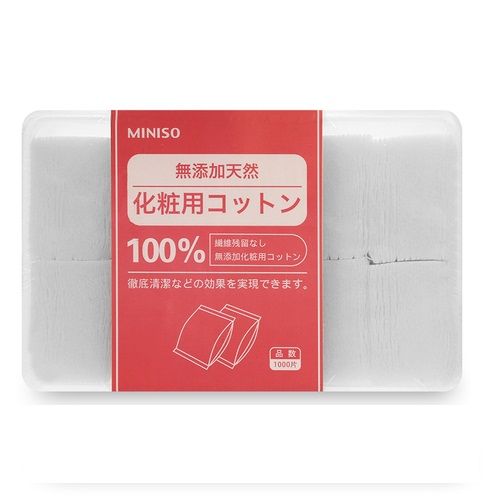 Hộp Bông Tẩy Trang Miniso 1000 Miếng – Nhật Bản