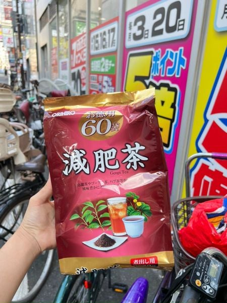 Trà giảm mỡ bụng Genpi Orihiro 60 gói