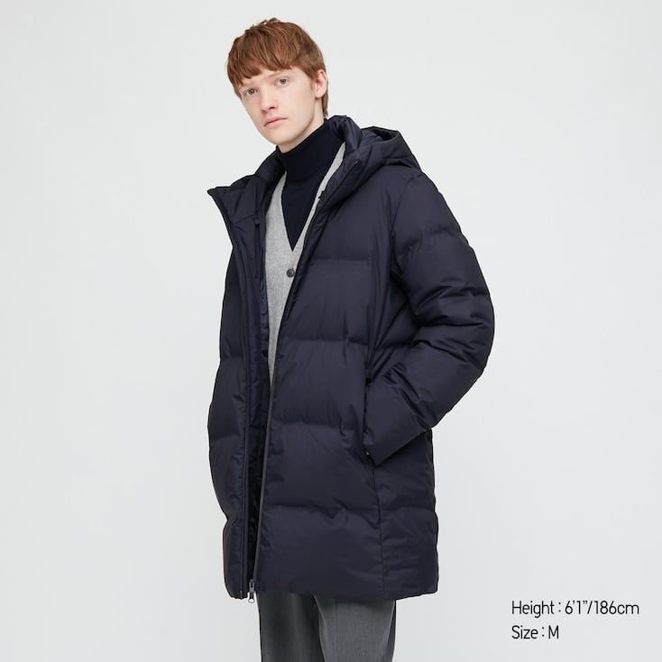 Áo Parka Uniqlo Dáng dài  Siêu ấm  Chống nước cản gió  429292