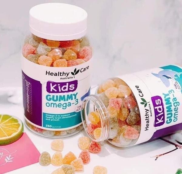 Kẹo dẻo bổ sung Gummy Omega 3 Healthy care