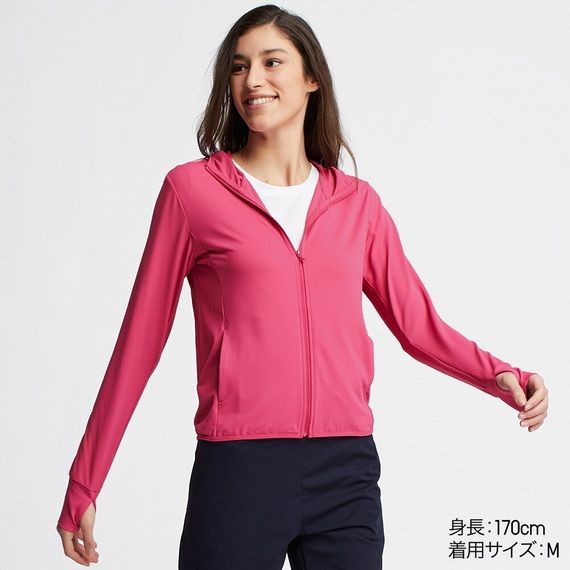 UNIQLOÁO CHỐNG NẮNG NỮ AIRISM 10 PINK L  Hệ thống siêu thị hàng Nhật nội  địa Sakuko Japanese Store