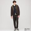 Áo nỉ lót lông cừu nam siêu ấm Uniqlo Hoodie 418708