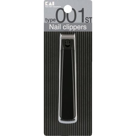 Bấm móng tay KAI Nail Cippers type001M ST (đen) KE0117
