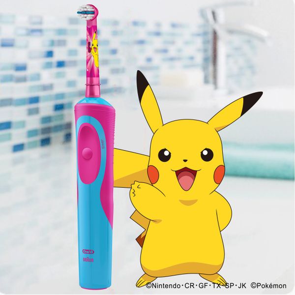 Bàn chải đánh răng điện Oral-B Braun Sumizumi Clean Kids Pokemon