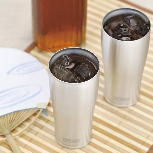 Cốc cách nhiệt chân không Thermos 420ml không gỉ JDE-420 (màu bạc)