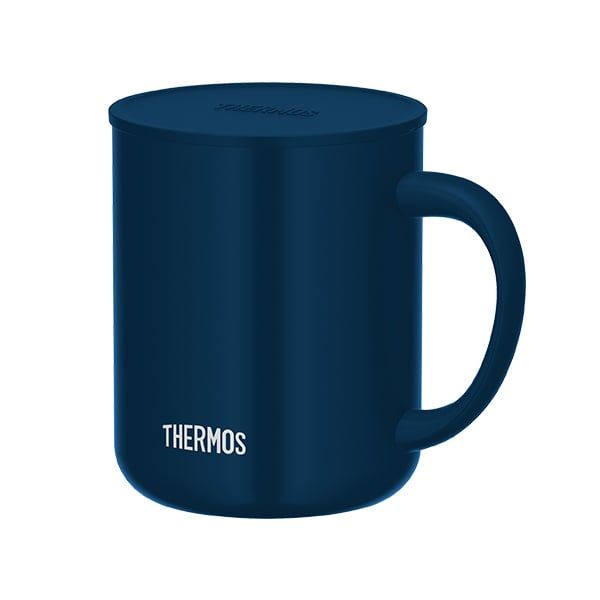 Cốc giữ nhiệt chân không Thermos 450ml Màu Navy JDG-451C NVY