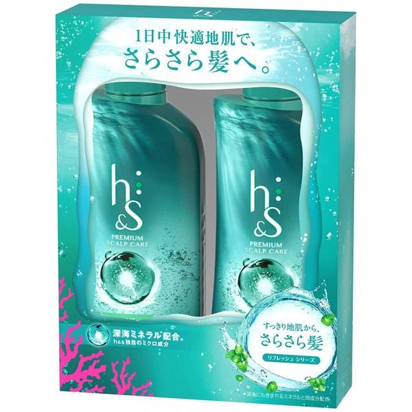 Bộ dầu gội xả H&S trị gàu Nhật Bản