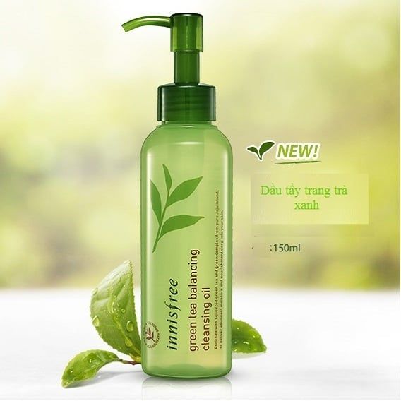 Dầu tẩy trang trà xanh Innisfree Green Tea Blancing Cleansing Oil