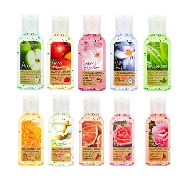 Gel rửa tay khô Nature Republic Hand And Nature Sanitizer 30ml